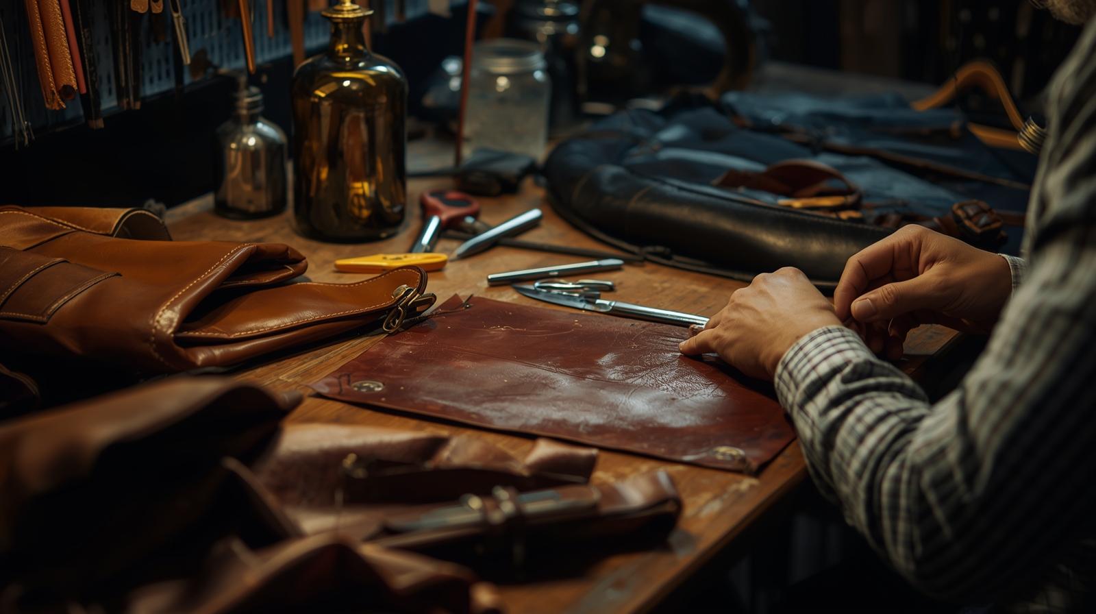 کارگاه تعمیر چرم در تهران